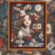 ການແຕ້ມຮູບສີນ້ຳມັນແບບ Cross Stitch 2026 ໃໝ່ທີ່ພິມແບບງ່າຍໆ