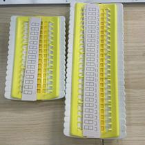 Two 50-position cable organizers Two 30-position cable organizers