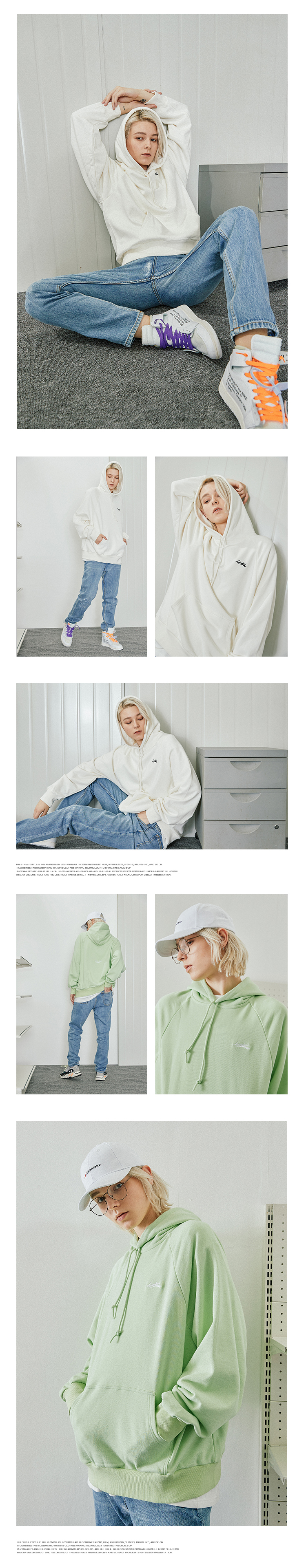 Thủy triều LISA LOSTMYHEAD rượu vang đỏ nhiều màu thông lỏng 垮 áo len trùm đầu pp người yêu nhà hoodies quần thể thao nam