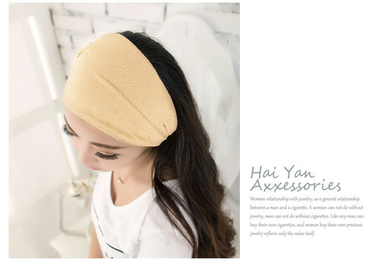 Hàn Quốc Baotou Yoga băng tóc rộng vành thể thao headband với kim cương rửa tóc thẻ bông thấm mồ hôi headband thảm tập yoga loại nào tốt