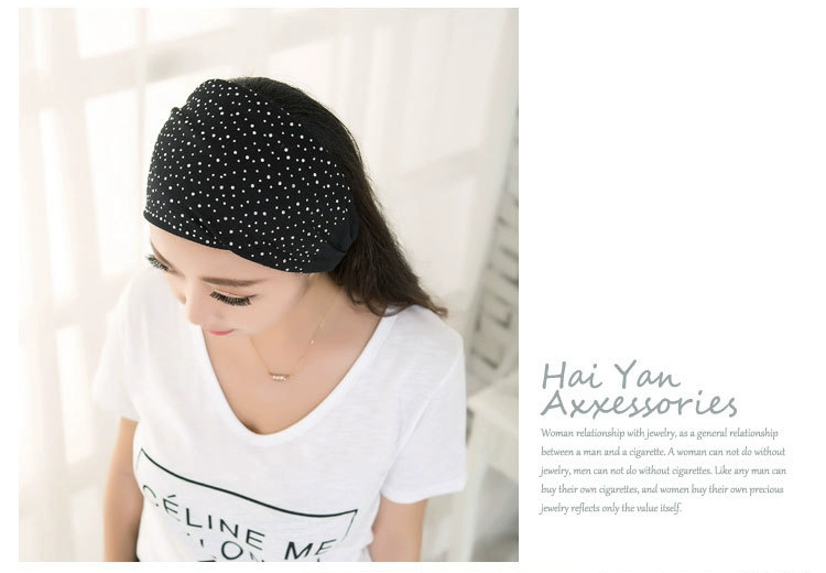 Hàn Quốc Baotou Yoga băng tóc rộng vành thể thao headband với kim cương rửa tóc thẻ bông thấm mồ hôi headband