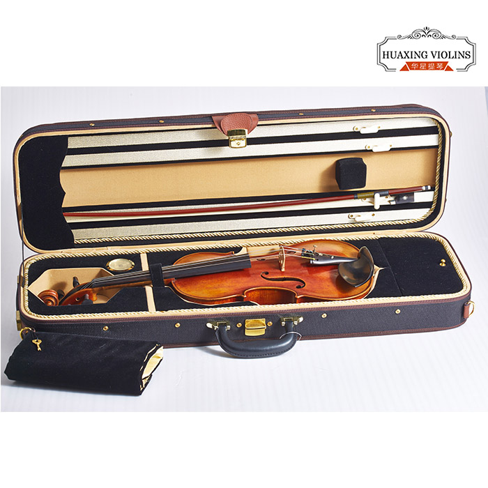 Huaxing violin performance series 4 points 4 gorgeous piano case with shoulder strap hygrometer promotion