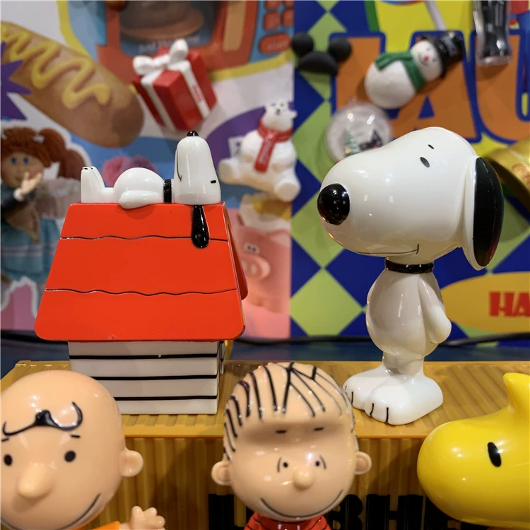 Nuby, snoopy, набор, дом, минифигурка