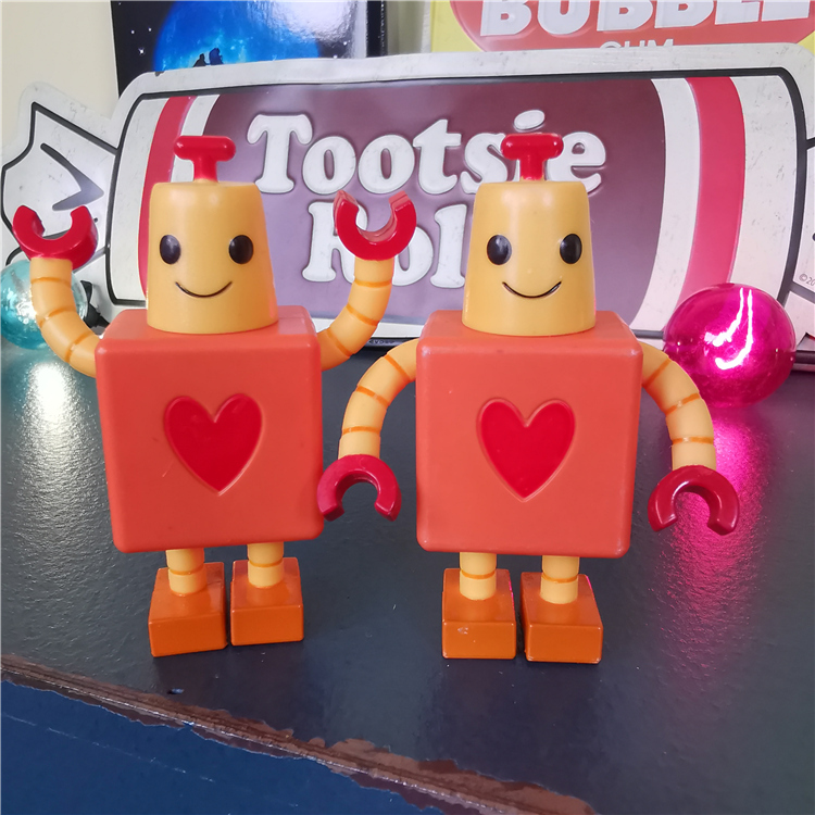 Antique Toys Vintage Robot Robot Figurine Model Hand-Made Ornament Collection