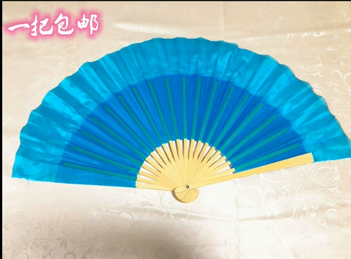 8 -Inch Dance Real Silk Fan Test Fan Fan Tea Mountains, песня Anhui Flower Drum Fantern, Jiazhou Yangge Fan Little Red Fan Props