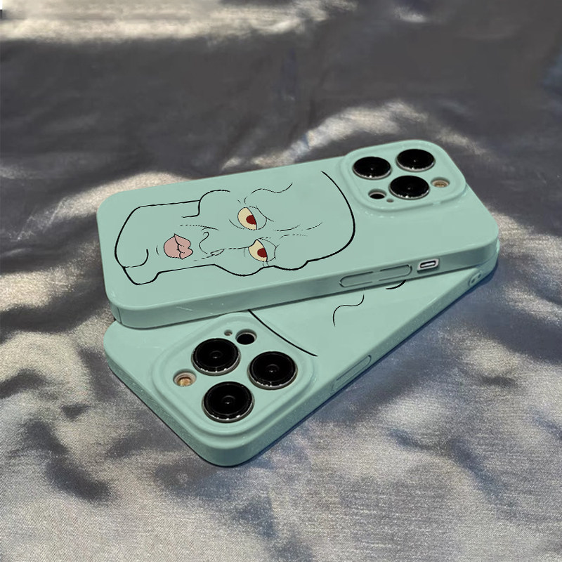 Spongebob Handsome Squidward Meme Phone Case