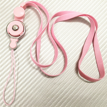 Mobile phone lanyard Apple mobile phone hanging neck rope two-stage detachable suitable for iPhone7 lanyard mobile phone shell lanyard
