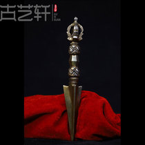 Guyi Xuan pure hand-made Tantric Tibetan Buddhist instruments Tiantie Vajra Vajra Vajra Vagoda Pu Nepali craft