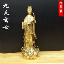 The beautiful nine-day mysterious bronze statue