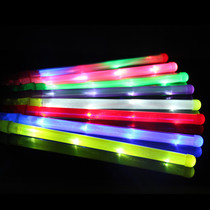 Colorful plastic glow stick custom diy horn Crown support large luminous stick glowing stick led cheer stick