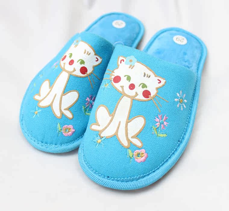 Pantoufles enfants en suède pour printemps - semelle caoutchouc - Ref 1026802 Image 9