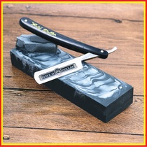 Black bluestone natural rough stone processing and cutting traditional liver stone Old grindstone Household pedicure knife Fine grindstone slurry stone