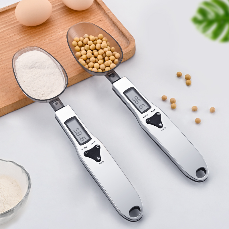 Electronic spoon by food gram of rice powder powder scoop kitchen measuring spoon accurate baking doughspoon