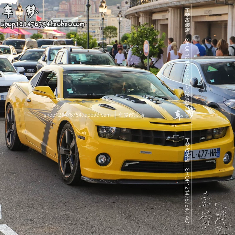 Camaro, Chevrolet, Bumblebee, наклейка на авто, 1 штука