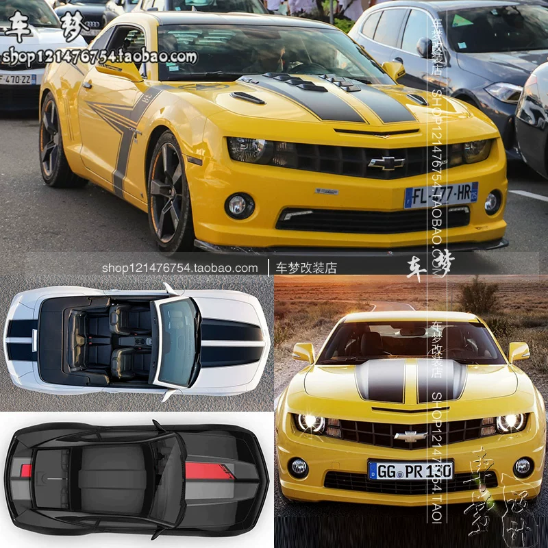 Camaro, Chevrolet, Bumblebee, наклейка на авто, 1 штука