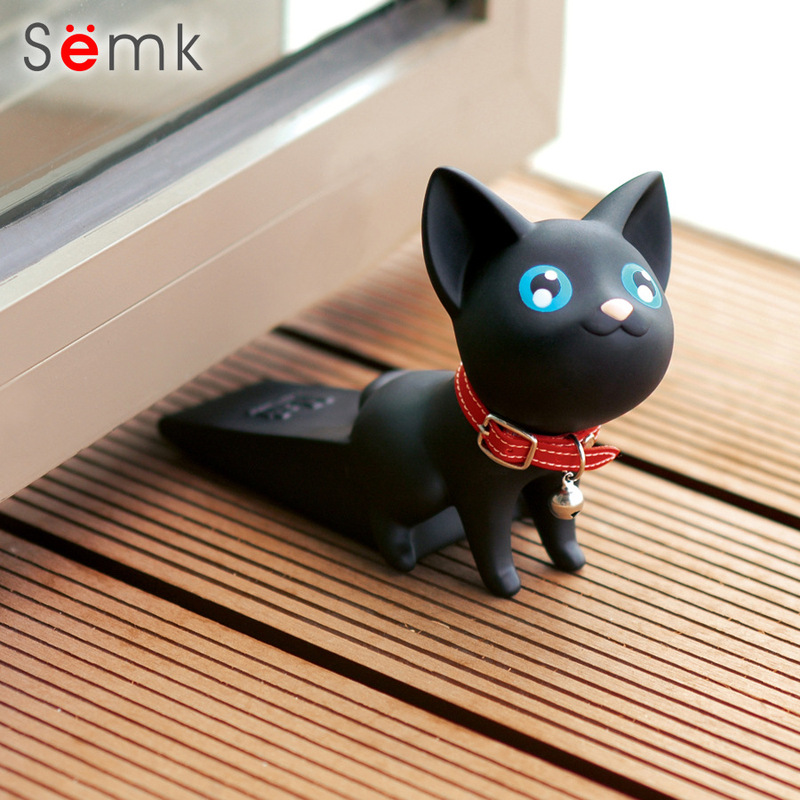 Cute Door Stopper, Cartoon Door Wedge, Windproof Door Stop, Anti-Collision Door Holder, No-Drill Door Suction