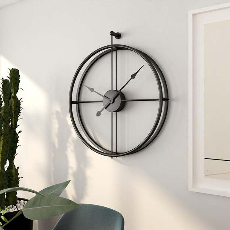 Nordic wall clock living room decoration very simple home silent wall watch atmospheric creative modern luxury silent clock