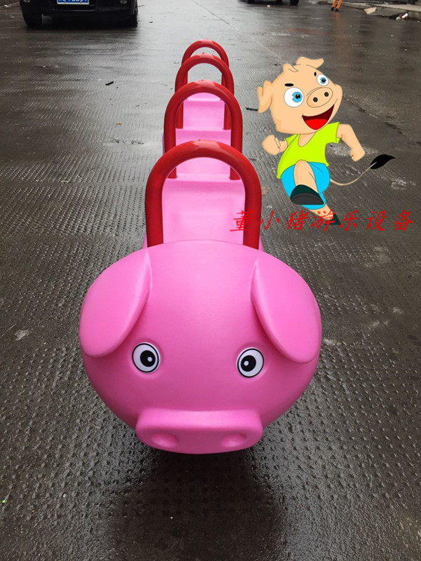 Kindergarten's new sensory integration multi-person assistance car four-person team co-operating car children's game twisting car scooter