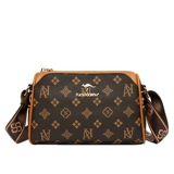 Кенгуру, сумка через плечо, универсальная подушка, кожаная сумка на одно плечо, из натуральной кожи