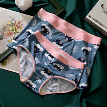 Couples underwear pure cotton 2021 new trends One man and one woman pure desire couple love flirts a sexy couples red