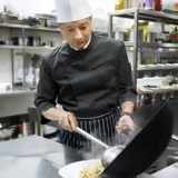 Шеф -повар шеф -повара шеф -повара Западный ресторан Pure Cotton Kitchen Clothing Summer Thin Hotel Chef Work Service High -Send Chef