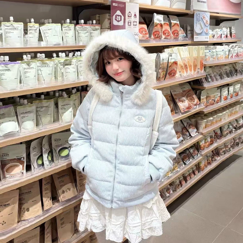 Waist-Cinching down Cotton Jacket for Women, 2026 New Winter Thickened Short Cotton Coat, Slim Fit and Flattering for Petite Figures Waist-Cinching down Cotton Jacket for Women, 2026 New Winter Thickened Short Cotton Coat, Slim Fit and Flattering for Petite Figures