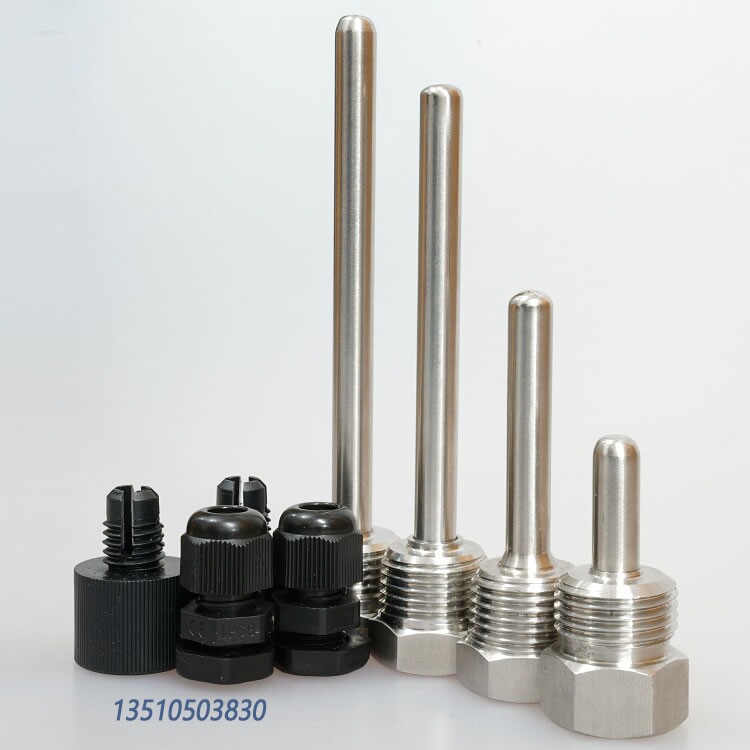 Bihe Jinkai temperature measurement waterproof blind pipe XK-4-30 50 100 water tank temperature detection protection shell tube 304 stainless steel