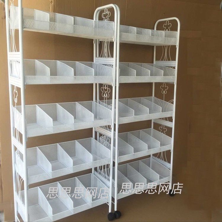 Large-capacity mask jewelry snack display rack net bag display rack boutique jewelry store shelf cosmetics storage