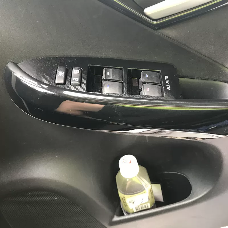 Подходит к правой стороне 09-15 Toyota Prius PRIUS ZVW30 модифицированная карбоновая отделка с древесной текстурой махагон внутри