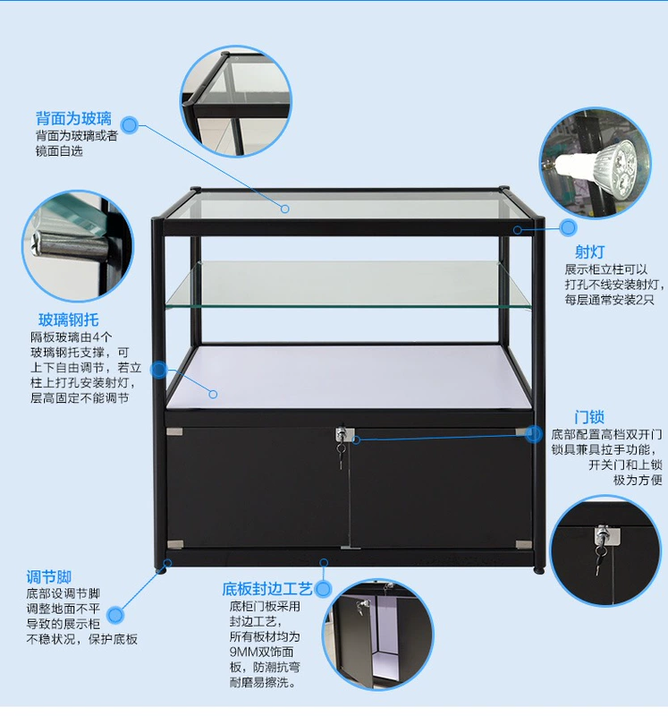 Cửa hàng trưng bày kính trưng bày tủ trưng bày hàng hóa kệ trưng bày kệ trang sức trưng bày quầy trang sức ngọc truy cập