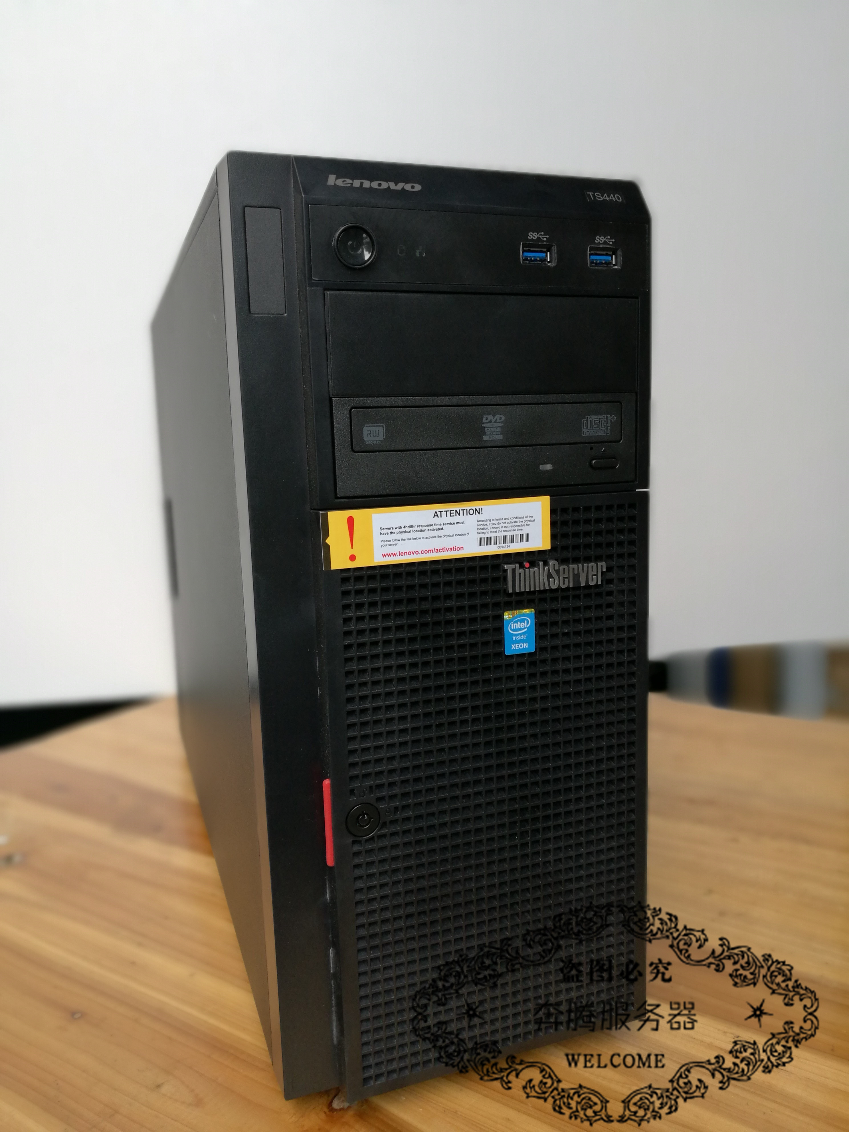 Lenovo tower server host ThinkServer TS440 quasi-system can be on E3-1225v3
