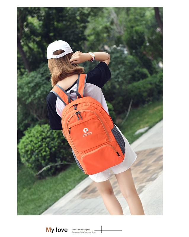 Túi da siêu nhẹ có thể gập được balo nữ cao cấp