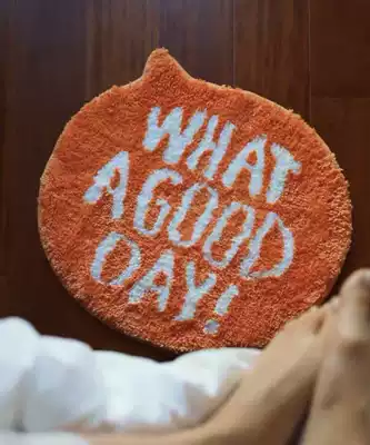 VM original design how good today floor mat creative small carpet foot mat bathroom non-slip absorbent cosmetic room