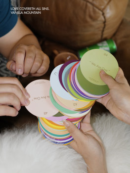 Vm vanilla mountain couple game card original design Vm vanilla mountain couple game card original design