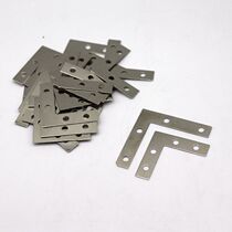 Bracket 90 degrees furniture link sheet flat rectangular holes in 4 L-type adhesive hook angle iron reinforcement accessories solid gussets 200