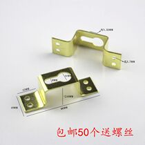 Cross stitch mounting adhesive hook hardware adhesive hook oil painting high bow dark hanging gold bow four eyes dark hanging thick big dark hanging