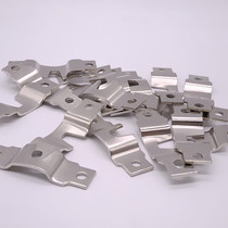 Add hard silver horizontal straight strip hanging thickness 1 5mm cross embroidered photo frame hanging painting 5 gold accessories 200