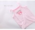 Baby tre bông vest sling nữ mùa hè trẻ sơ sinh Một lớp nhà quần áo mùa hè mỏng cô gái thở cô gái. 