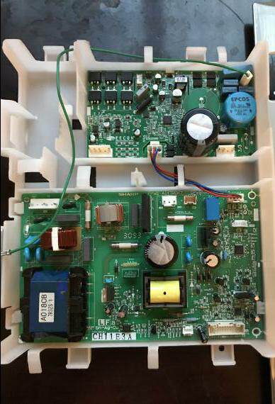Sharp refrigerator BCD-263 293WB-R original compressor inverter motherboard QPWBNA005RDZZ