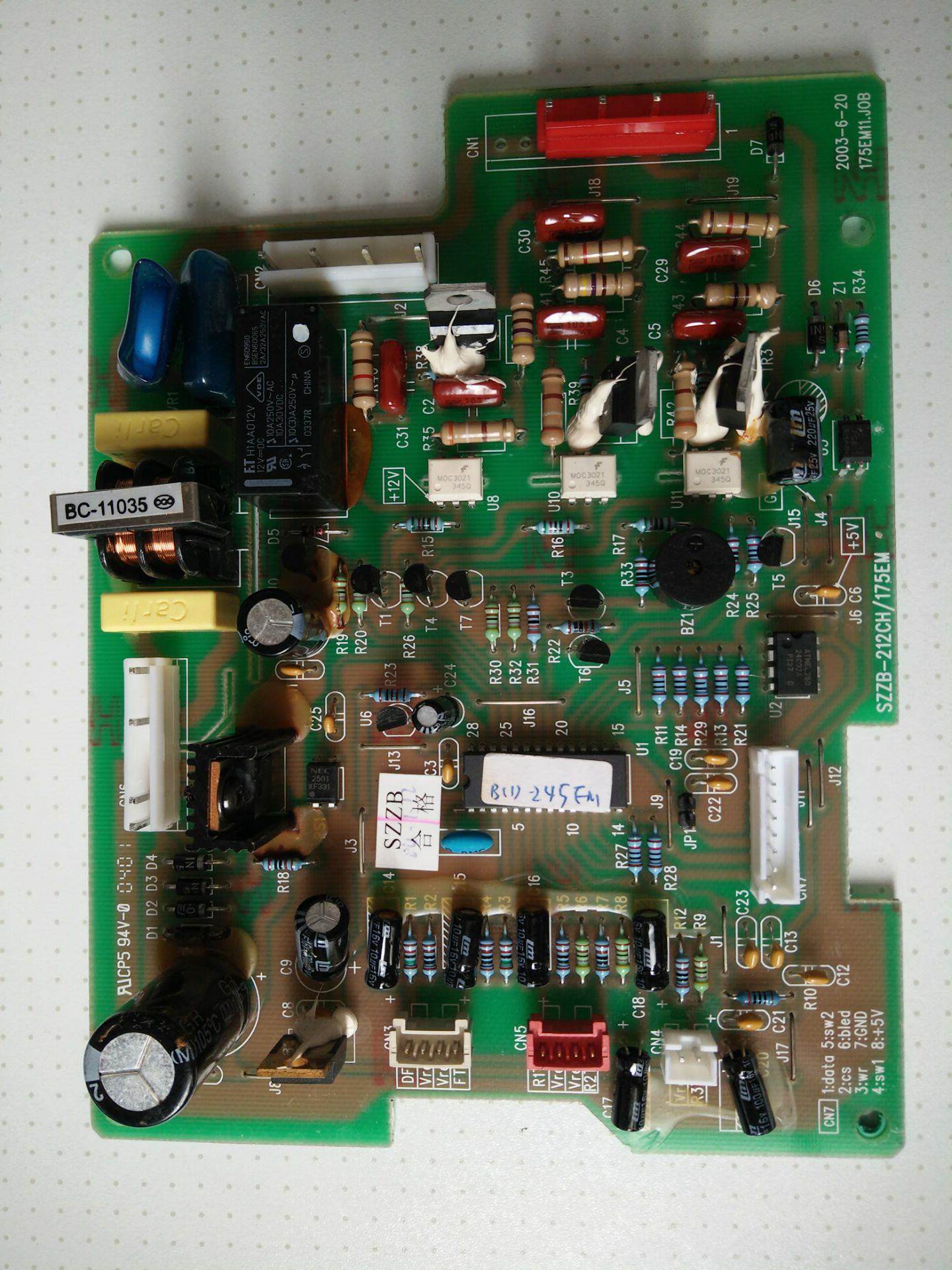 New flying fridge BCD-11035EM motherboards SZZB-212CH SZZB-212CH 175EMD 175EMD