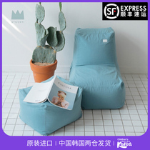 Korean lazy sofa tatami childrens lounge chair bedroom small sofa indoor small mini single cute bean bag