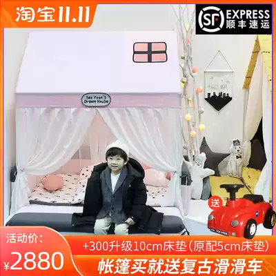 Korea COZY STORY children's game house indoor small tent indoor Princess home thickened protective fence