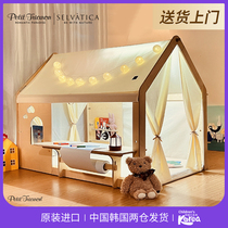South Korean Childrens Game House Tent Indoor Girl can sleep boy Baby Home Small house with desk Painted Shaft