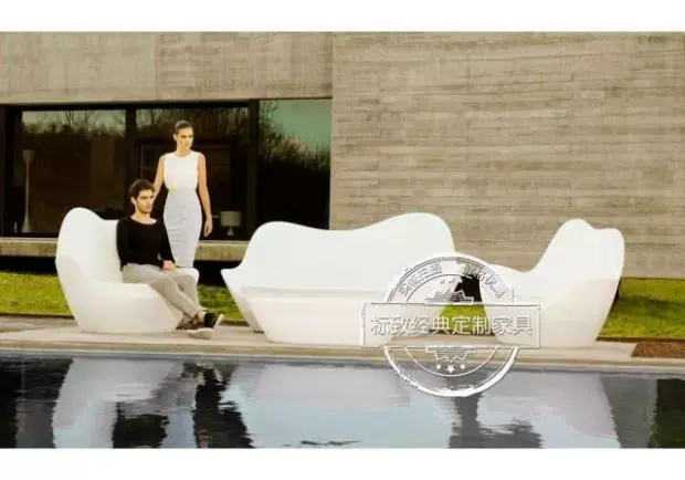 Thiết kế cao cấp hình dạng hình Sabina sofa cao cấp đồ gỗ ngoài trời ghế khách sạn giải trí ngoài trời ghế ghế sofa giường kéo