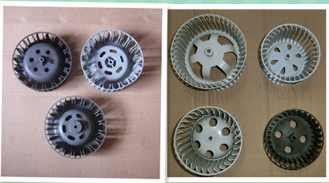 Bath master accessories wind wheel blade four lights three-in-one wind wheel lamp warm air heating ventilation fan impeller metal wind wheel