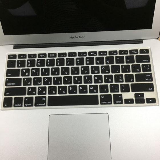 Mac Apple macbook12/Air13/Pro/13.3/14/15/16 러시아어/러시아어 키보드 필름에 적합