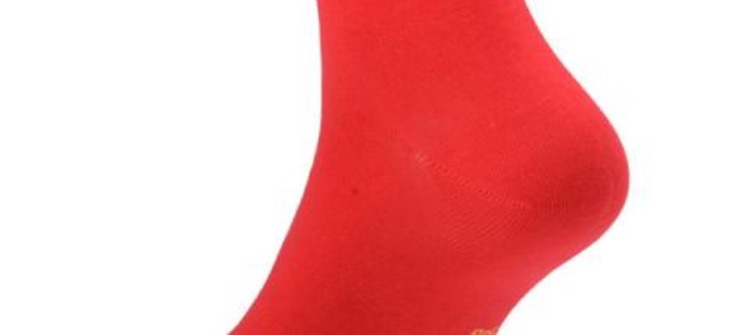 Quần tất nam Playboy SpongeBob Bước mới màu đỏ Combs Cotton Vớ nam mùa đông Vớ dày tất lót lông