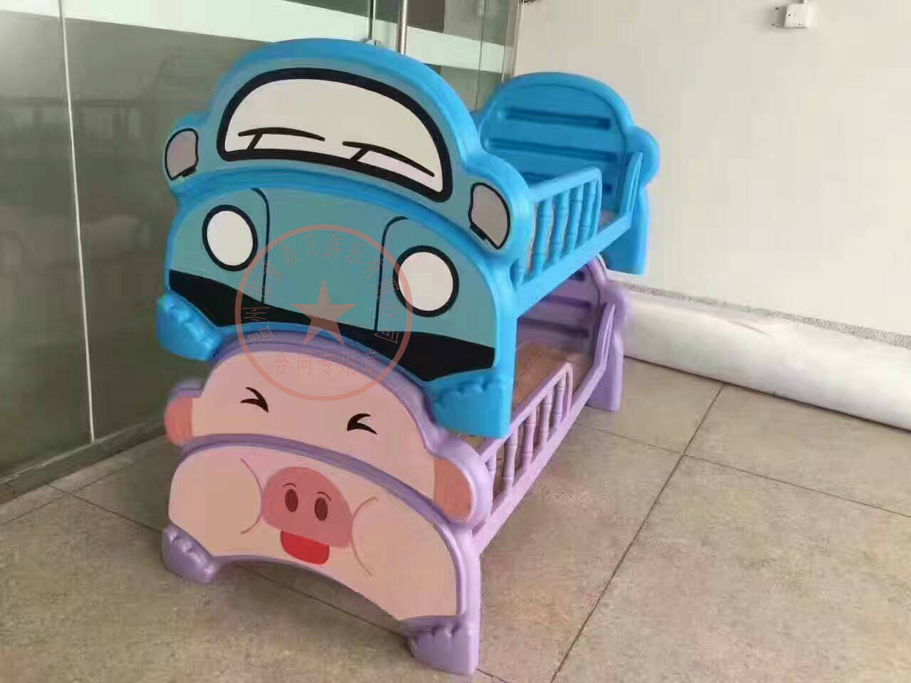 Children's Frog Cartoon Bed Boys and Girls Plastic Plastic Plastic Plastic Bowl with Baby Thickening Kindergarden Toys