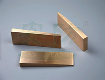 Explosion-proof oblique iron copper wedge Aluminum bronze safety pad Copper oblique pad iron adjustment oblique gasket flat pad iron without spark