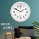 Shanghai Sanwu Brand 555 Clock Wall Clock Living Room Modern Simple Silent Clock Wall-Mounted Round Household Quartz Clock